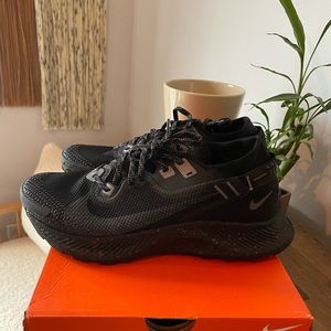 Nike Pegasus Trail 2 Gore-Tex Black Iron Grey CU2018-001 Women's Size 9